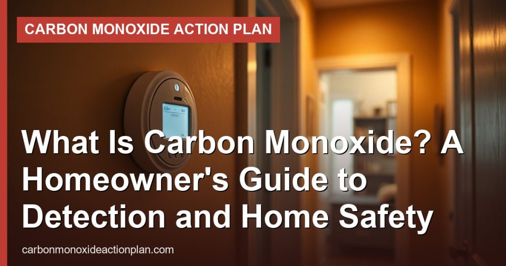 What Is Carbon Monoxide? A Homeowner's Guide to Detection and Home Safety