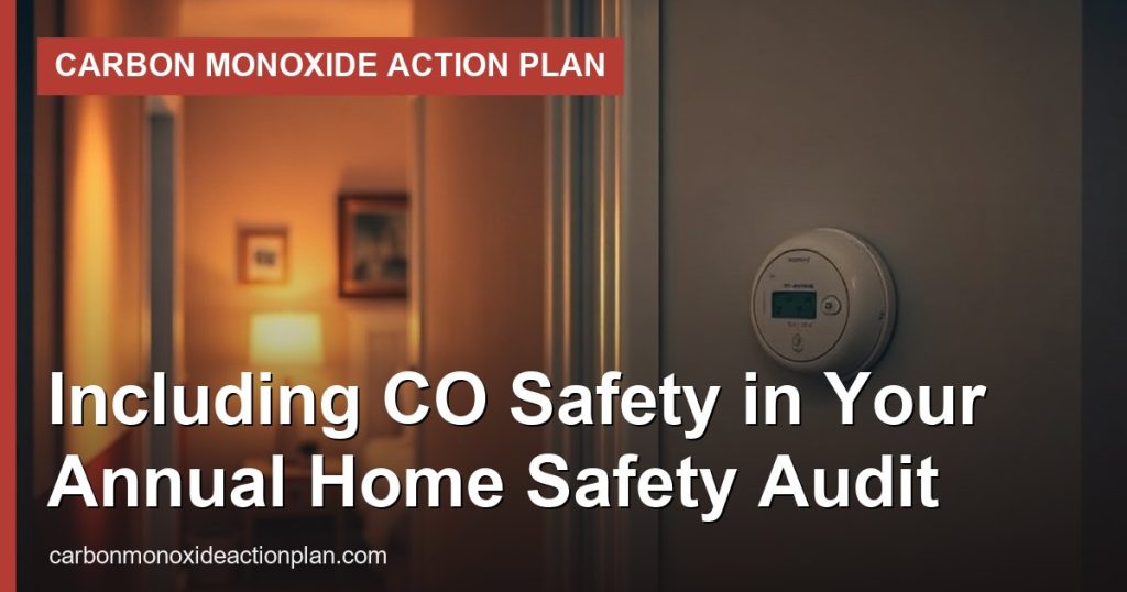 Including CO Safety in Your Annual Home Safety Audit - Carbon Monoxide Action Plan