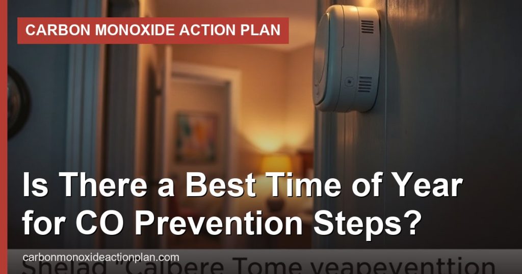 Is There a Best Time of Year for CO Prevention Steps? - Carbon Monoxide Action Plan