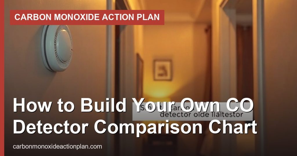 How to Build Your Own CO Detector Comparison Chart - Carbon Monoxide Action Plan