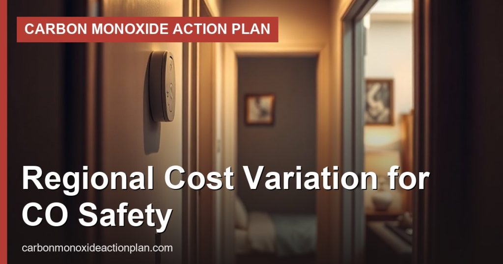 Regional Cost Variation for CO Safety - Carbon Monoxide Action Plan
