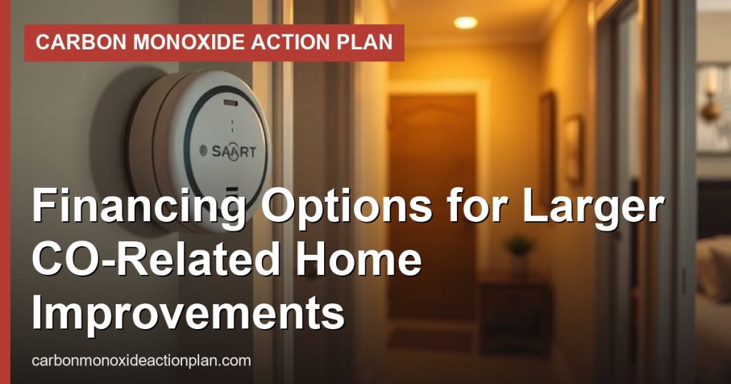 Financing Options for Larger CO-Related Home Improvements - Carbon Monoxide Action Plan