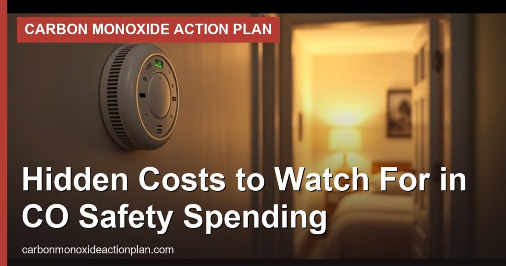Hidden Costs to Watch For in CO Safety Spending - Carbon Monoxide Action Plan