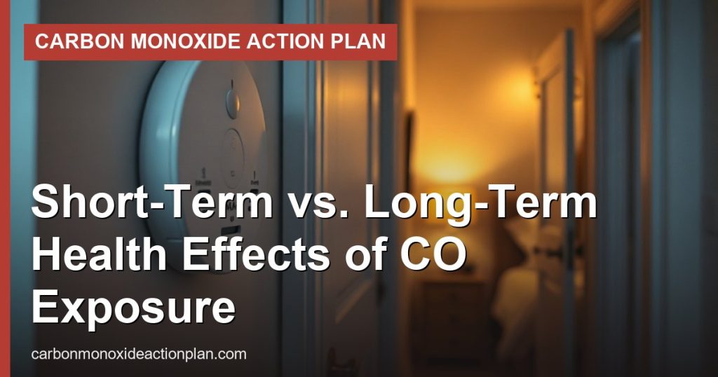 Short-Term vs. Long-Term Health Effects of CO Exposure - Carbon Monoxide Action Plan