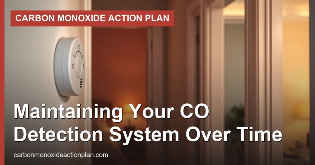 Maintaining Your CO Detection System Over Time - Carbon Monoxide Action Plan