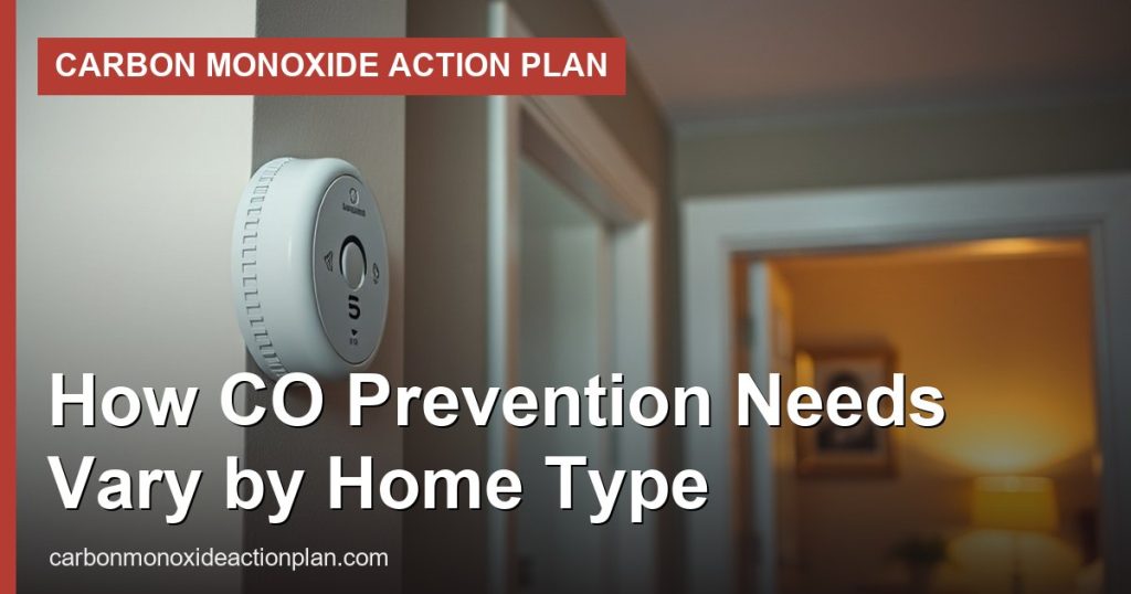 How CO Prevention Needs Vary by Home Type - Carbon Monoxide Action Plan