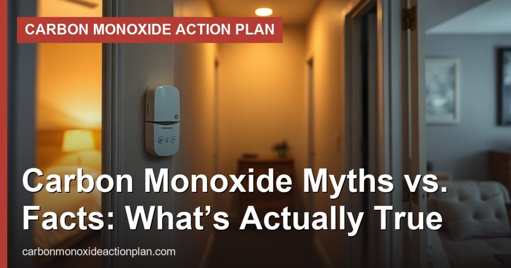 Carbon Monoxide Myths vs. Facts: What’s Actually True - Carbon Monoxide Action Plan