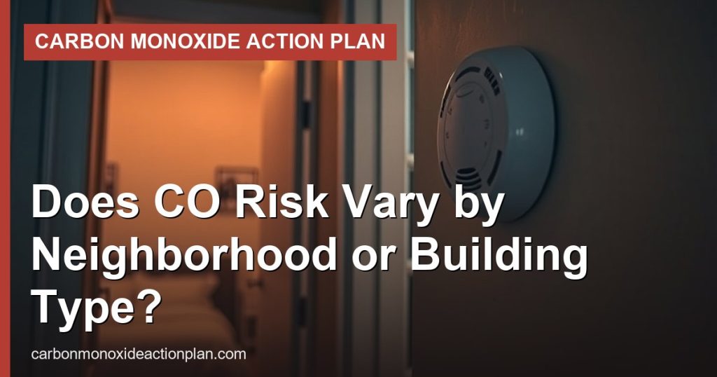 Does CO Risk Vary by Neighborhood or Building Type? - Carbon Monoxide Action Plan
