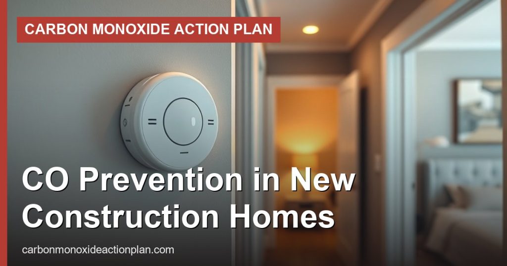 CO Prevention in New Construction Homes - Carbon Monoxide Action Plan