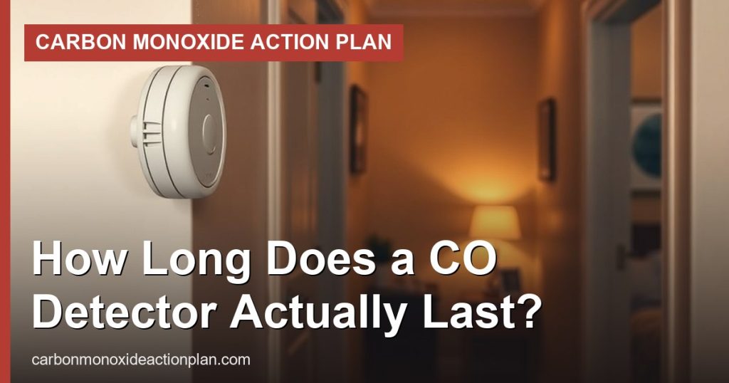 How Long Does a CO Detector Actually Last? - Carbon Monoxide Action Plan