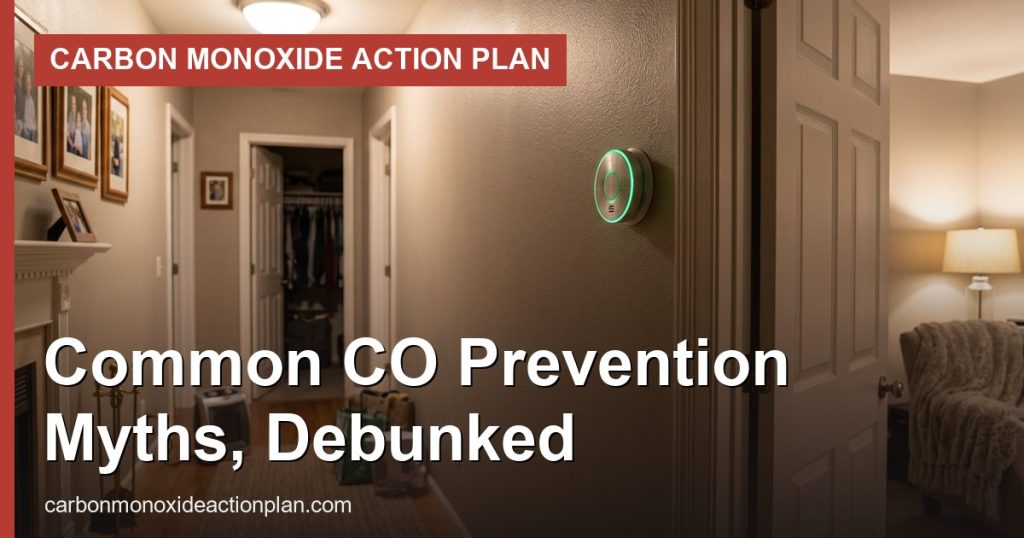 Common CO Prevention Myths, Debunked - Carbon Monoxide Action Plan